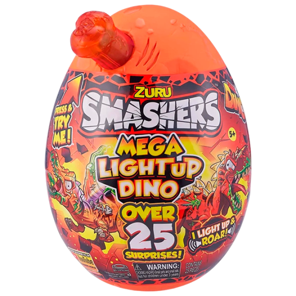 Фигурки Zuru Динозавр Smashers Mega Dino Light-Up 5+/ Разноцветный photo 1
