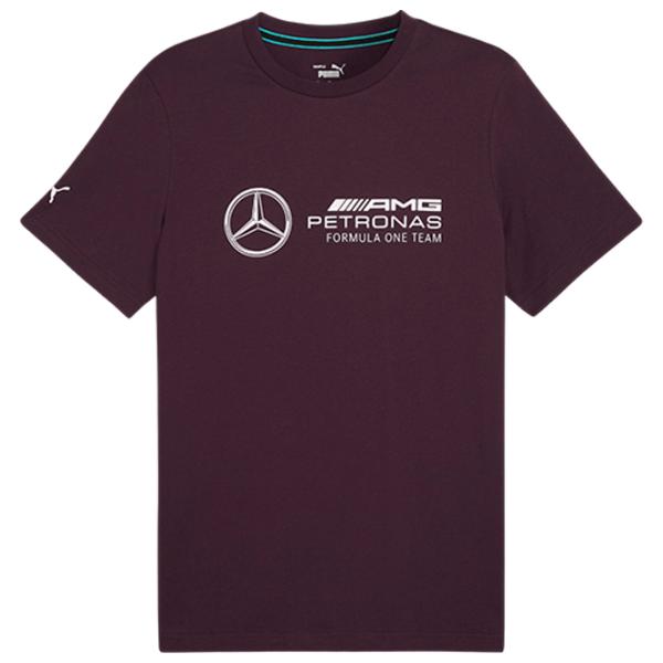 Футболка для мужчин Puma Mapf1 Ess Logo Tee 100% хлопок/ Cлива photo 1