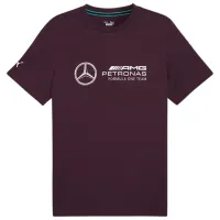 Tricou pentru bărbați Puma Mapf1 Ess Logo Tee 100% bumbac/ Plum