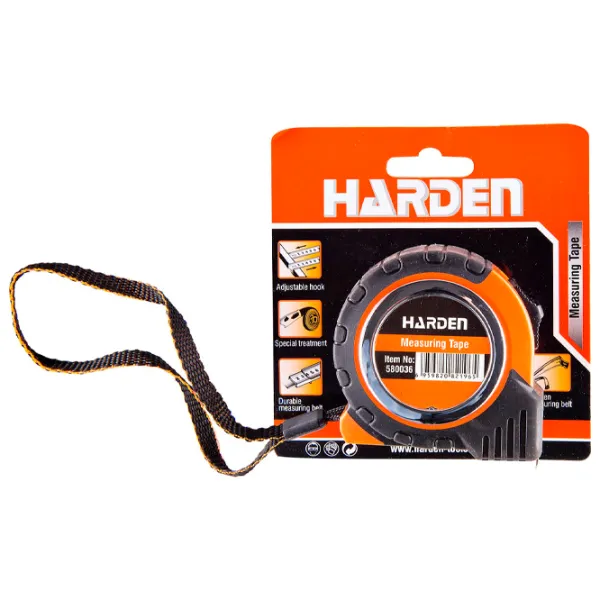 Ruletă Harden 580058 7.5 m/ Black photo 4