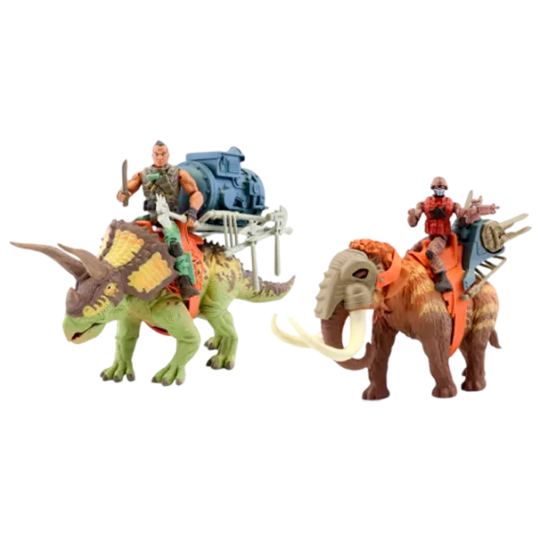 Figurine Primal Clash Dinozaur Triceratops & Mamut 3+/ Multicolor photo 1 Figurine Primal Clash Dinozaur Triceratops & Mamut 3+/ Multicolor photo 1