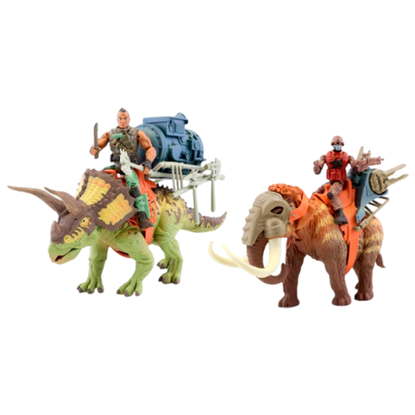 Figurine Primal Clash Dinozaur Triceratops & Mamut 3+/ Multicolor photo 1 Figurine Primal Clash Dinozaur Triceratops & Mamut 3+/ Multicolor photo 1
