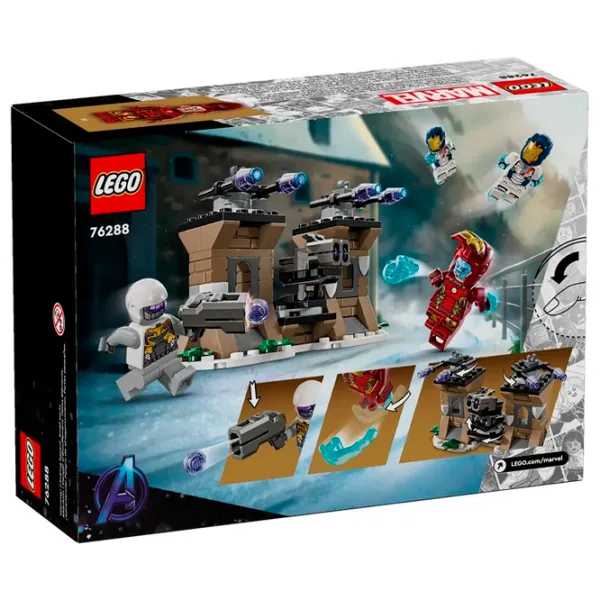 Constructor LEGO Iron Man & Iron Legion vs. Hydra Soldier Personaj de film/ Multicolor photo 3