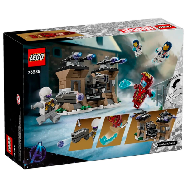 Constructor LEGO Iron Man & Iron Legion vs. Hydra Soldier Personaj de film/ Multicolor photo 3