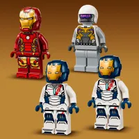 Constructor LEGO Iron Man & Iron Legion vs. Hydra Soldier Personaj de film/ Multicolor photo 5