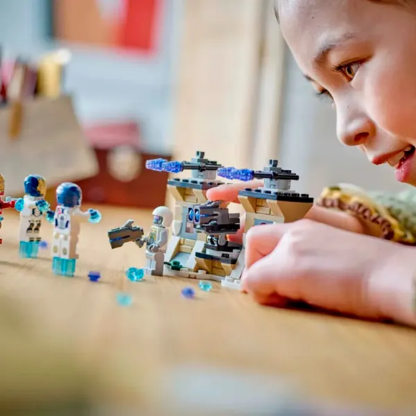 Constructor LEGO Iron Man & Iron Legion vs. Hydra Soldier Personaj de film/ Multicolor photo 9