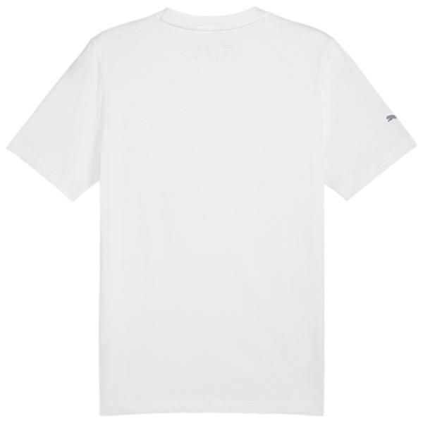 Футболка для мужчин Puma BMW MMS LOGO TEE+ 100% хлопок/ White photo 2