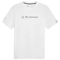 Tricou pentru bărbați Puma BMW MMS LOGO TEE+ 100% bumbac/ White