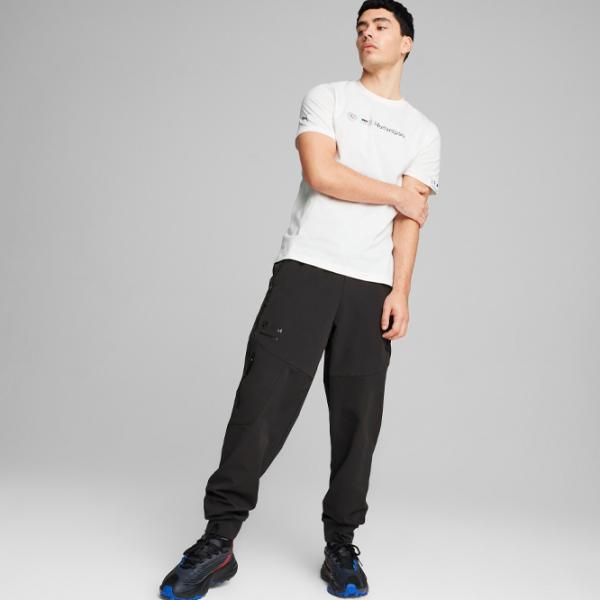 Tricou pentru bărbați Puma BMW MMS LOGO TEE+ 100% bumbac/ White photo 4