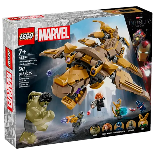 Constructor LEGO The Avengers vs. The Leviathan Scenă din film/ Multicolor photo 1