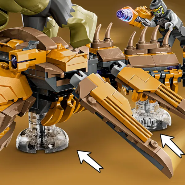 Constructor LEGO The Avengers vs. The Leviathan Scenă din film/ Multicolor photo 3