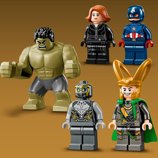 Constructor LEGO The Avengers vs. The Leviathan Scenă din film/ Multicolor photo 4