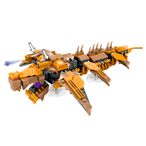 Constructor LEGO The Avengers vs. The Leviathan Scenă din film/ Multicolor photo 7