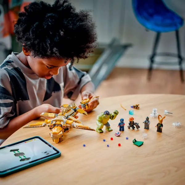 Constructor LEGO The Avengers vs. The Leviathan Scenă din film/ Multicolor photo 8