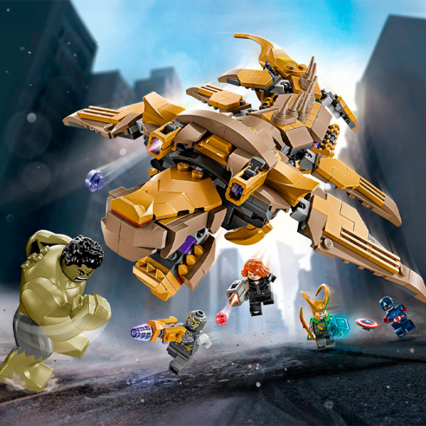 Constructor LEGO The Avengers vs. The Leviathan Scenă din film/ Multicolor photo 9