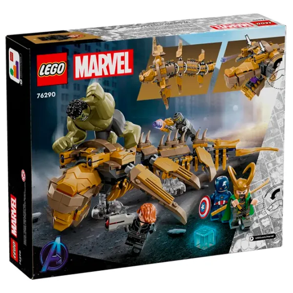 Constructor LEGO The Avengers vs. The Leviathan Scenă din film/ Multicolor photo 12