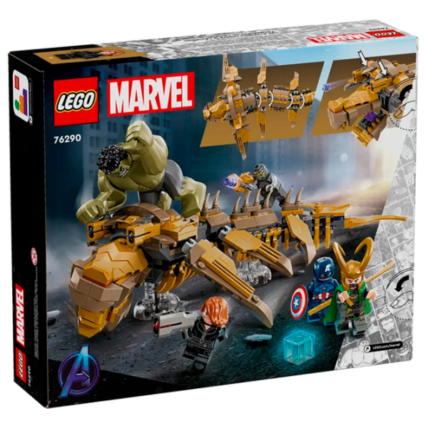 Constructor LEGO The Avengers vs. The Leviathan Scenă din film/ Multicolor photo 12