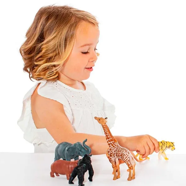 Фигурки Molto Animals Fauna Wild Animals 3+/ Разноцветный photo 2 Фигурки Molto Animals Fauna Wild Animals 3+/ Разноцветный photo 2