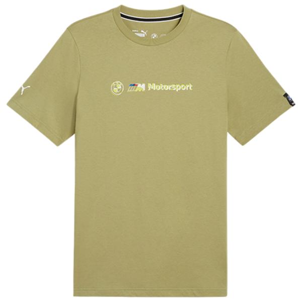 Футболка для мужчин Puma BMW MMS LOGO TEE+ 100% хлопок/ Светло-зелёный photo 1