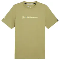Футболка для мужчин Puma BMW MMS LOGO TEE+ 100% хлопок/ Светло-зелёный
