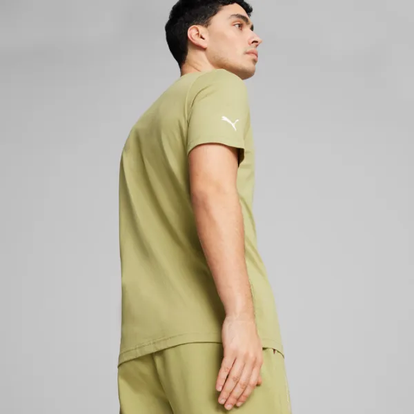 Футболка для мужчин Puma BMW MMS LOGO TEE+ 100% хлопок/ Светло-зелёный photo 4