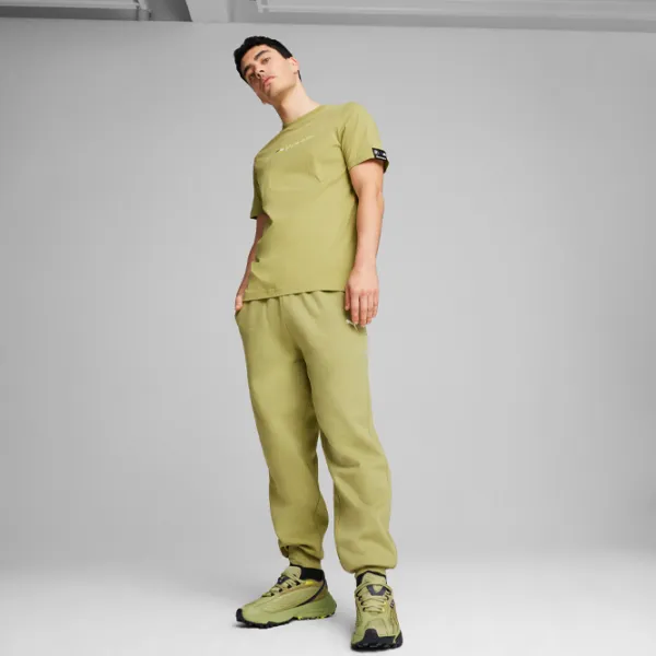 Футболка для мужчин Puma BMW MMS LOGO TEE+ 100% хлопок/ Светло-зелёный photo 5