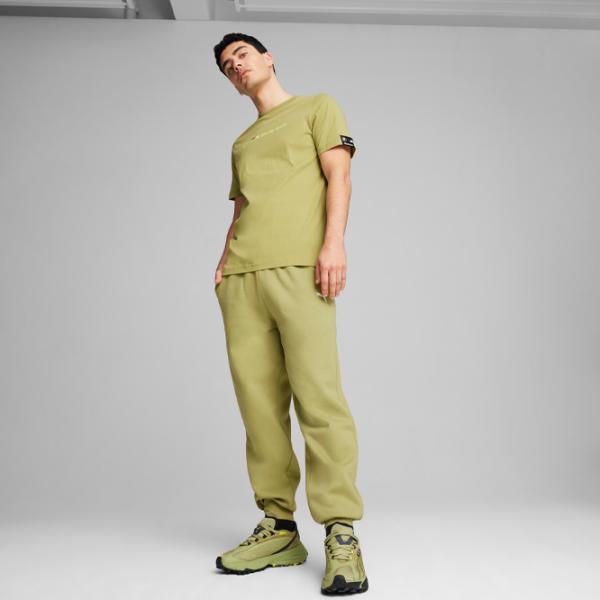 Футболка для мужчин Puma BMW MMS LOGO TEE+ 100% хлопок/ Светло-зелёный photo 5