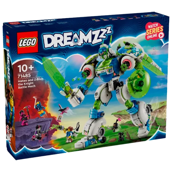 Constructor LEGO Mateo and Z-Blob the Knight Battle Mech Robot/ Multicolor photo 1