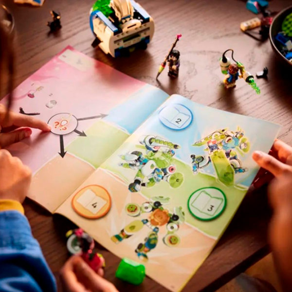 Constructor LEGO Mateo and Z-Blob the Knight Battle Mech Robot/ Multicolor photo 6