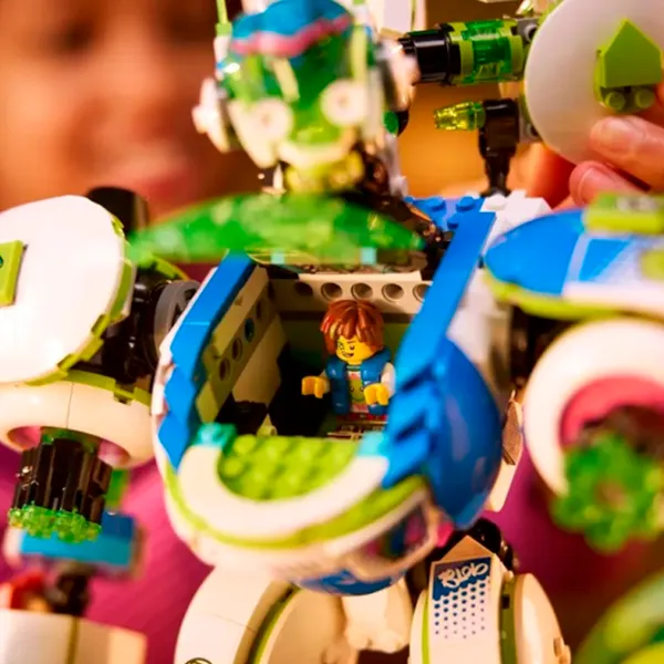 Constructor LEGO Mateo and Z-Blob the Knight Battle Mech Robot/ Multicolor photo 8