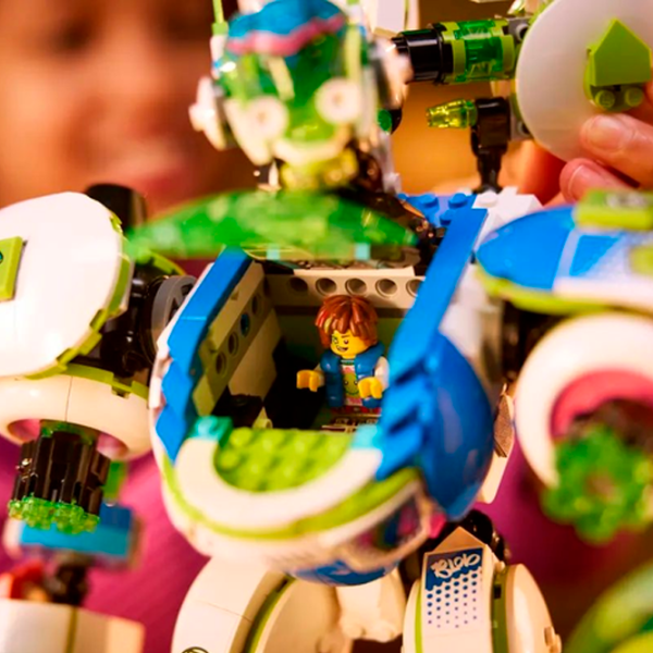 Constructor LEGO Mateo and Z-Blob the Knight Battle Mech Robot/ Multicolor photo 8