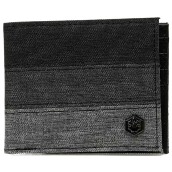 Portmoneu pentru bărbați Lumberjack 3M 23CN TEXTILE WALLET 3FX Poliester/ Gray photo 1