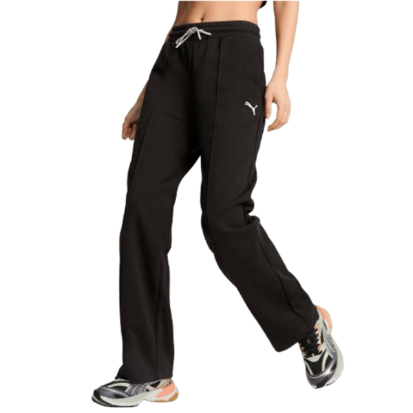 Pantaloni sportivi pentru femei Puma Classics Pintuck Sweatpants Dk XL/ Black photo 3