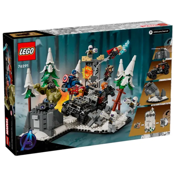 Constructor LEGO The Avengers Assemble: Age of Ultron Scenă din film/ Multicolor photo 9