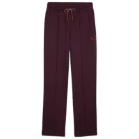 Pantaloni sportivi pentru femei Puma Classics Pintuck Sweatpants Dk M/ Midnight Plum
