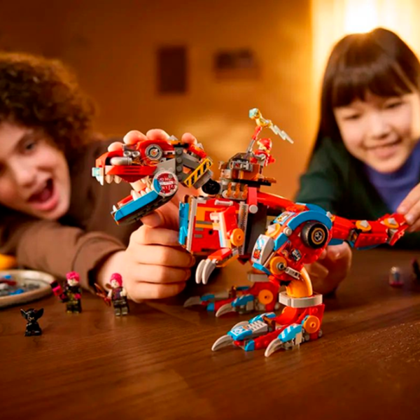 Constructor LEGO Cooper's Robot Dinosaur C-Rex Robot/ Multicolor photo 6