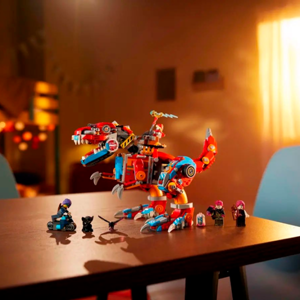 Constructor LEGO Cooper's Robot Dinosaur C-Rex Robot/ Multicolor photo 7