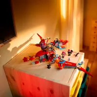Constructor LEGO Cooper's Robot Dinosaur C-Rex Robot/ Multicolor photo 8