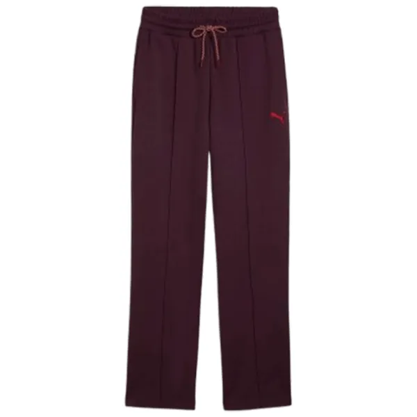 Pantaloni sportivi pentru femei Puma Classics Pintuck Sweatpants Dk XS/ Midnight Plum photo 1