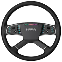 Volan Moza Racing TSW Truck Wheel Fără fir/ 14 buttons/ Black