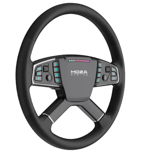 Volan Moza Racing TSW Truck Wheel Fără fir/ 14 buttons/ Black photo 2