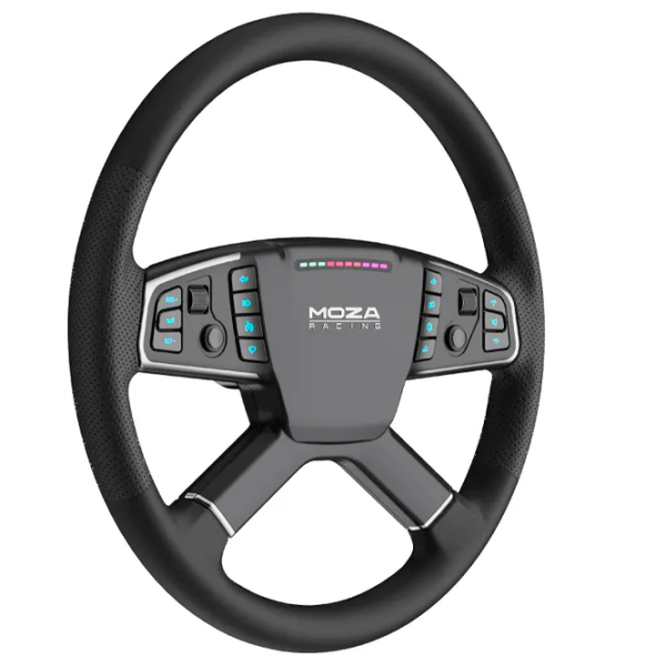 Volan Moza Racing TSW Truck Wheel Fără fir/ 14 buttons/ Black photo 2