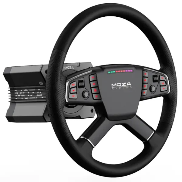 Volan Moza Racing TSW Truck Wheel Fără fir/ 14 buttons/ Black photo 6