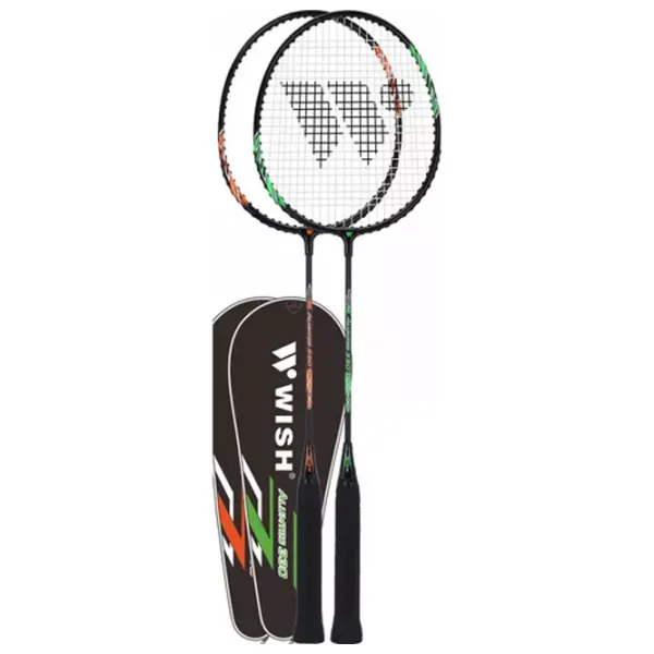 Set de palete Wish A330K2  Pentru badminton / Alungit /  photo 2 Set de palete Wish A330K2  Pentru badminton / Alungit /  photo 2