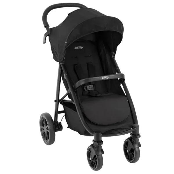 Детская коляска Graco EeZeFold GS1112SAMDN000/ Black photo 1