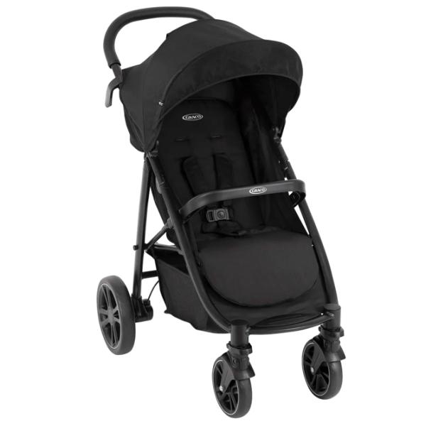 Детская коляска Graco EeZeFold GS1112SAMDN000/ Black photo 1