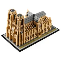 Constructor LEGO Notre-Dame Clasic/ Brown photo 4
