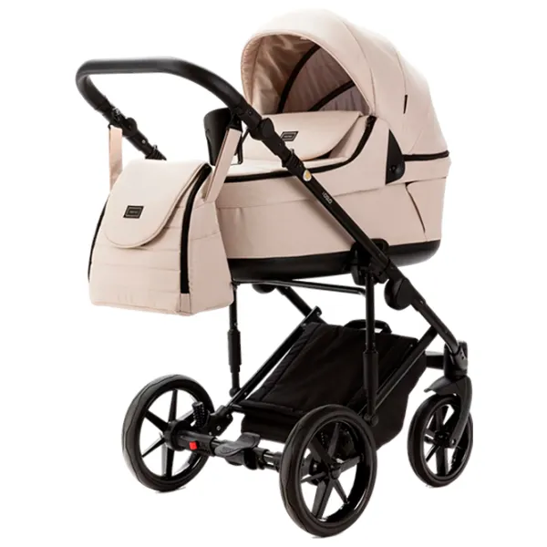 Детская коляска Adamex Locco TK-110/ Бежевый photo 1