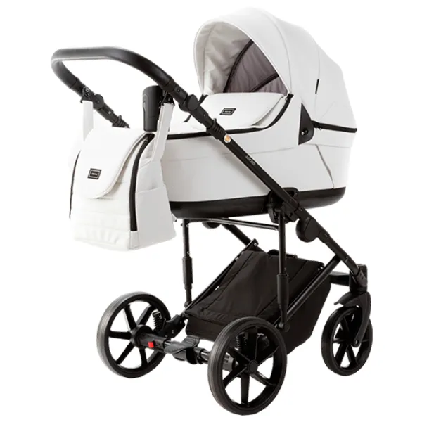 Детская коляска Adamex Locco ECO SA-3/ White photo 1
