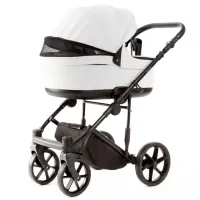 Cărucior pentru copil Adamex Locco ECO SA-3/ White photo 2